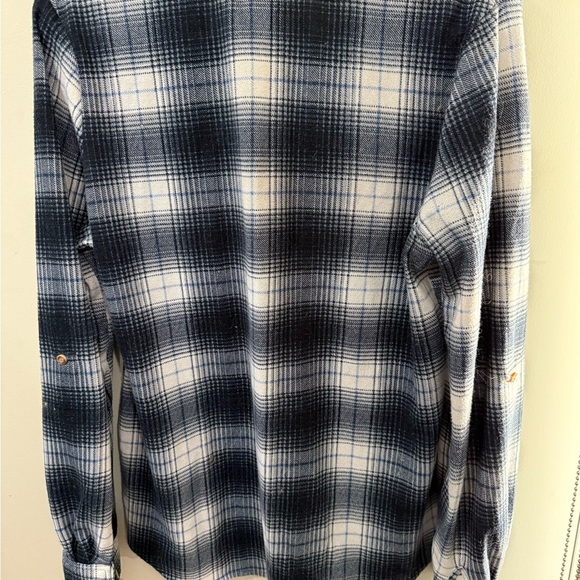 Tattoo Blue and White Plaid Shirt - Picture 2 of 3